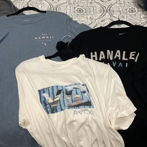 Bundle of RVCA shirts